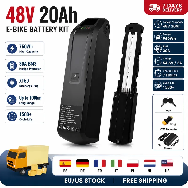 Ebike Battery 48V 20Ah Hailong - 하이롱 전기자전거 배터리 36V 48V 10/20Ah