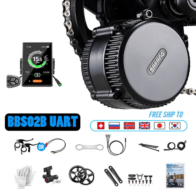 Bafang Bbs02B 48V 750W Mid Drive Kit - Bafang M325 M215 중반 드라이브 모터