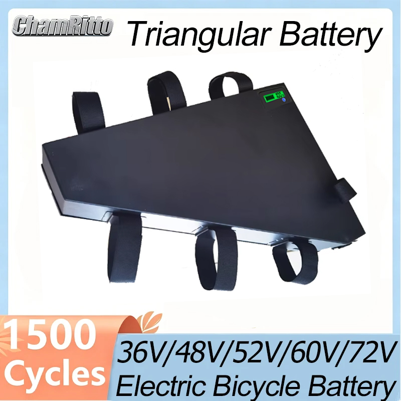Electric Bicycle Battery 72V 30Ah - 전기 자전거 60v72v 3000w 삼각형 배터리