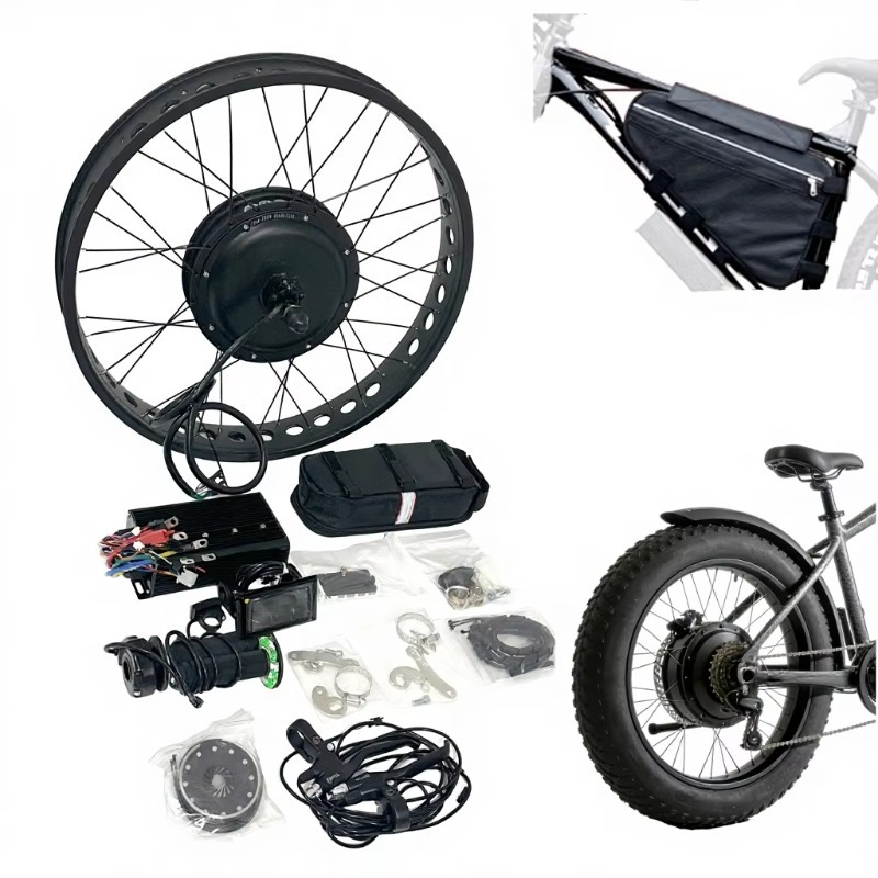 슈퍼 팻 타이어 허브 모터 키트 20x4 72V 500 - Fat Tire Ebike Conversion Kit 2000W 리뷰 및 가격