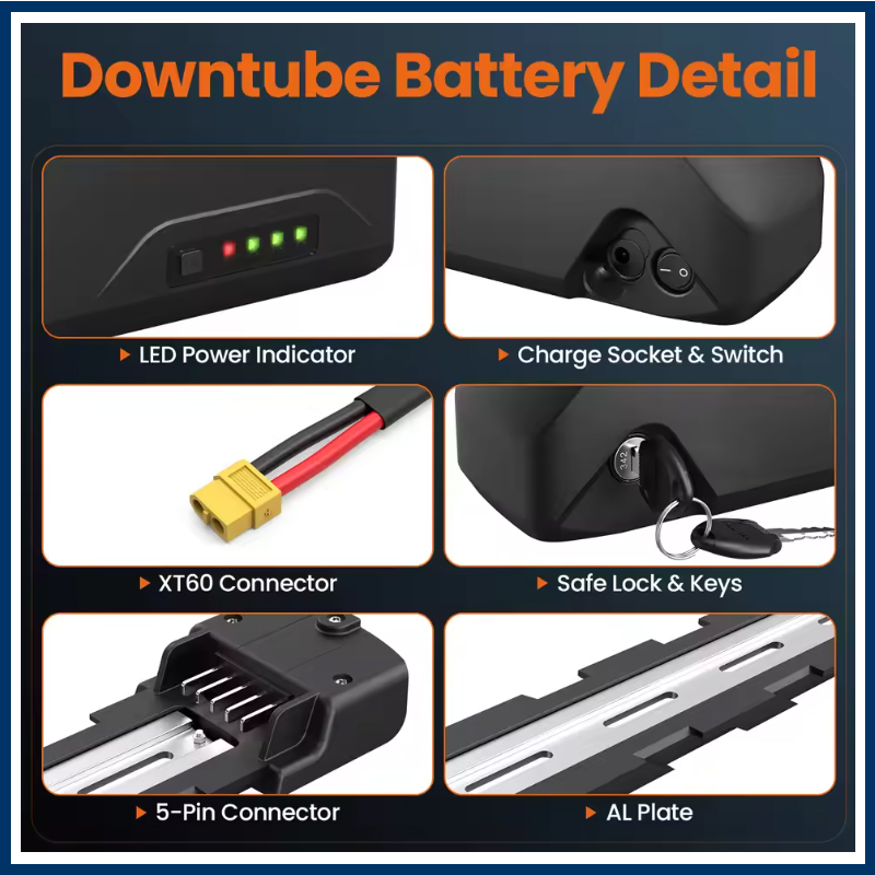 하이롱 전기자전거 배터리 52v 36v 48v 60 7 - Ebike Battery 48V 20Ah Hailong 리뷰 및 가격