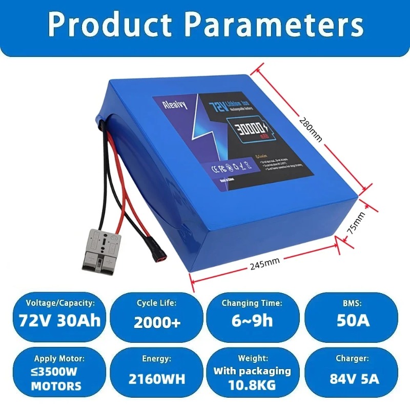 21700 72V 배터리 20S4P 20AH 20S6P - Electric Bicycle Battery 72V 30Ah 리뷰 및 가격