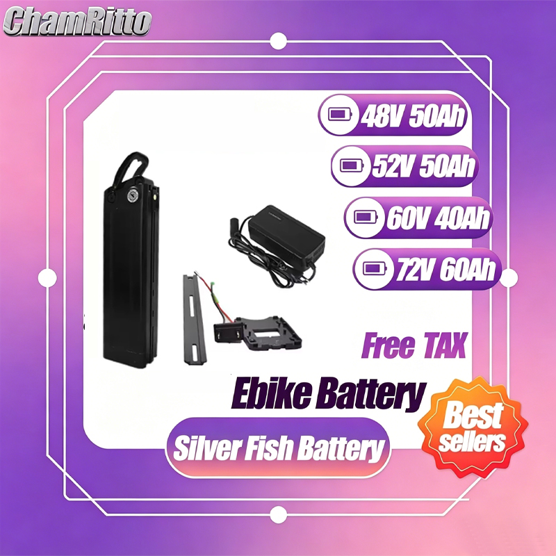 48V 전기 자전거 52V 실버피쉬 배터리 60V20  - Electric Bicycle Battery 72V 30Ah 리뷰 및 가격