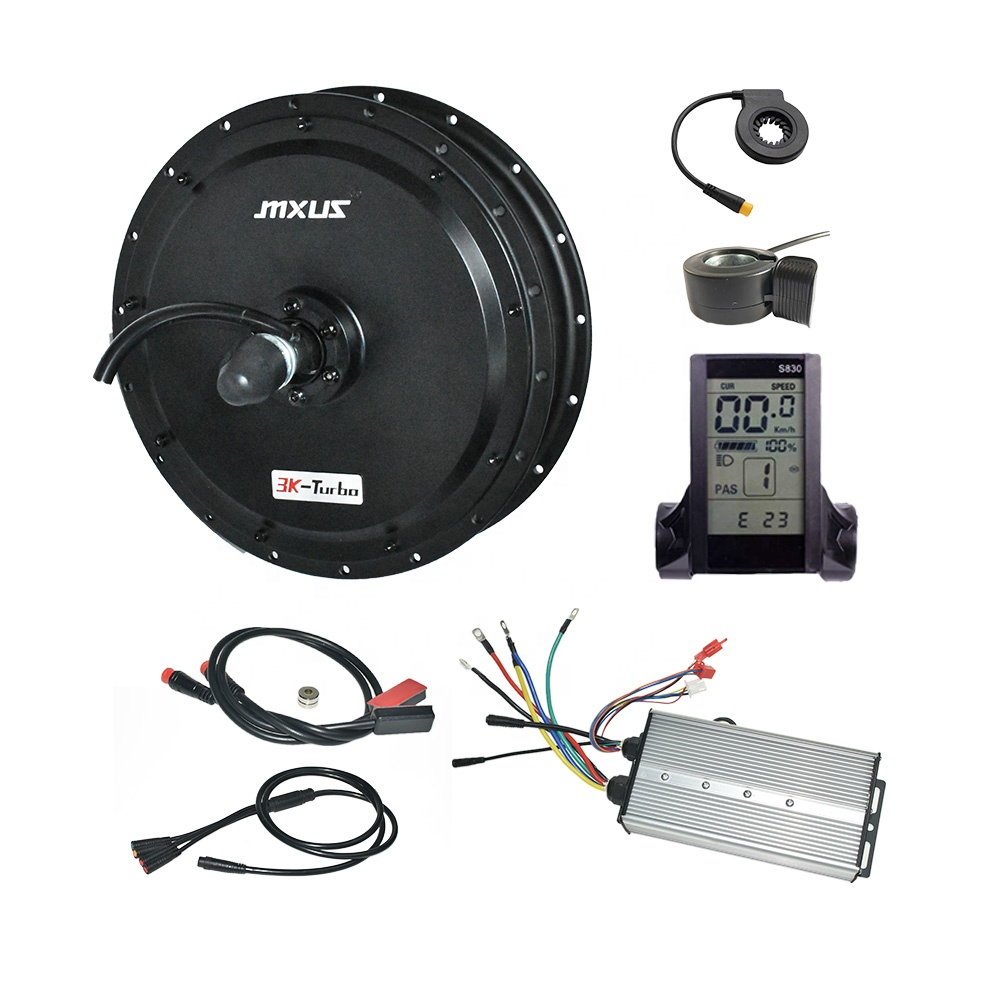 MXUS 전기 자전거 135mm 오토바이 72V 80A - Ebike Conversion Kit 72V 3000W 리뷰 및 가격