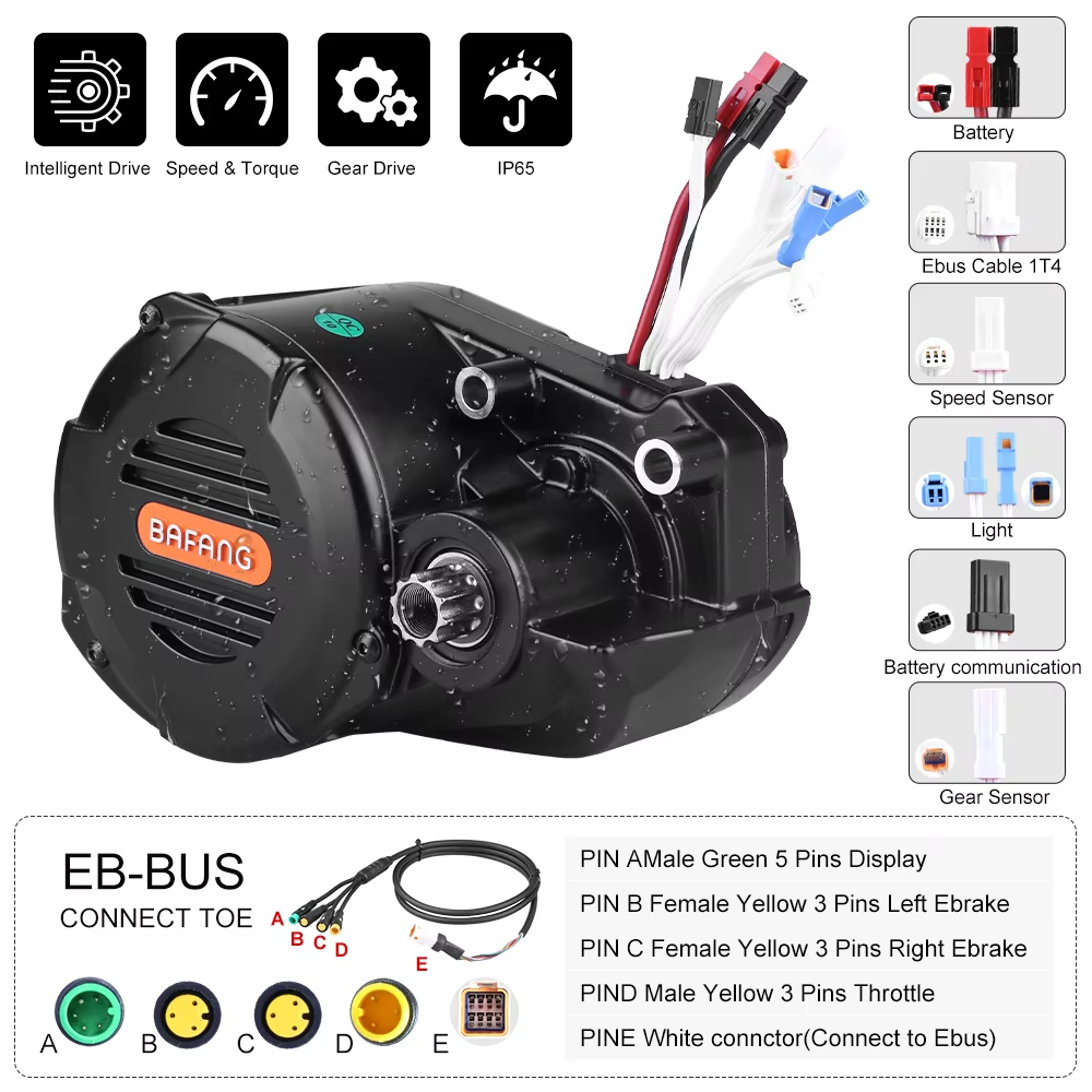 바팡 M620 G510 48V 52V 1000W 미드  - Mid Drive Motor Kit 52V 1000W 리뷰 및 가격