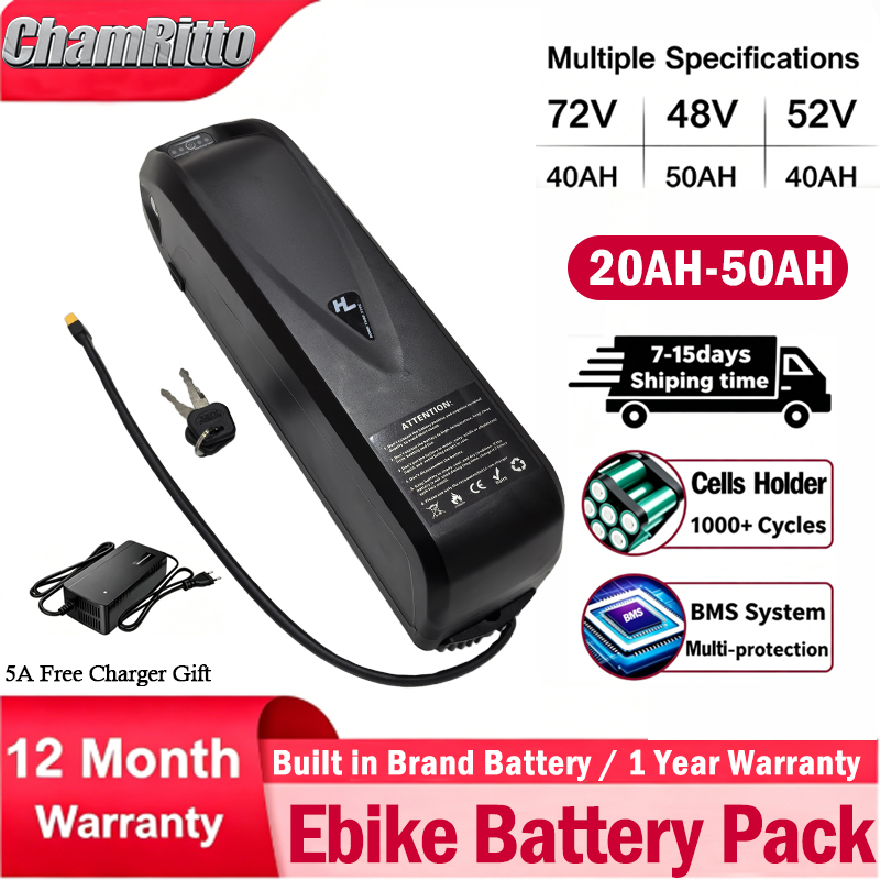 72V60V 48V 20AH 52V 36V 30AH 4 - Ebike Battery 48V 20Ah Hailong 리뷰 및 가격