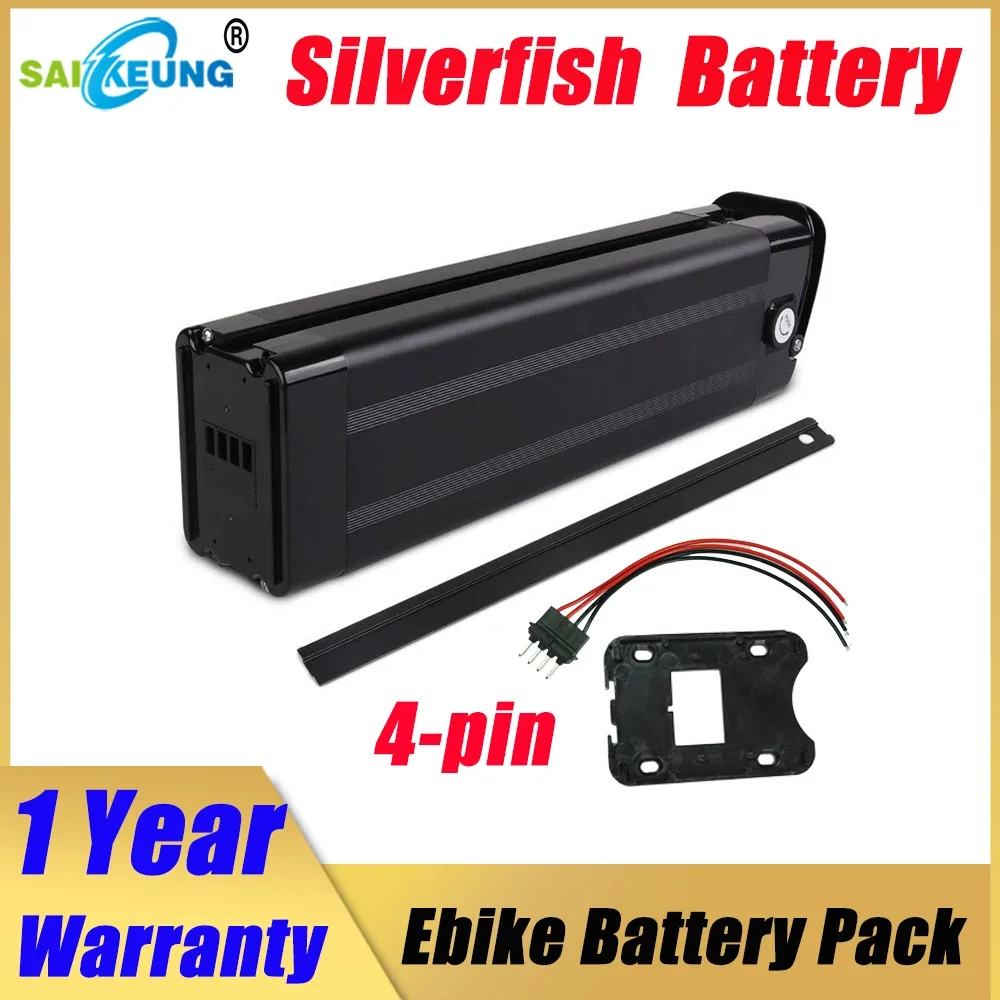 전기 자전거 SilverFish 충전기 포함 리튬 배터 - Ebike Battery 48V 20Ah Hailong 리뷰 및 가격