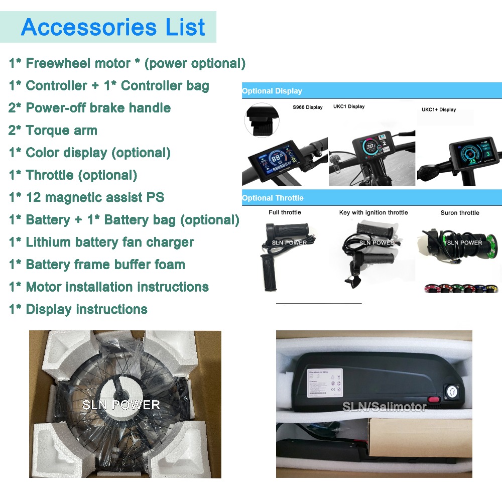 MTX 36V 48V 52V 60V 72V 2000W  - Ebike Conversion Kit 72V 3000W 리뷰 및 가격