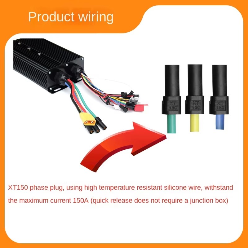 3000W 5000w 전기 자동차 컨트롤러 시스템 48 - Sine Wave Controller 48V 72V 80A 리뷰 및 가격