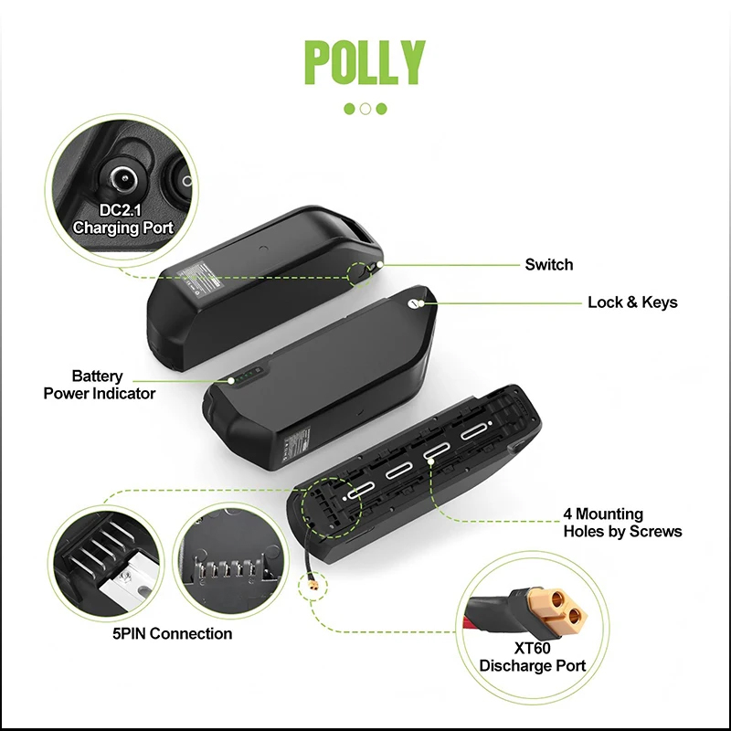 전기 자전거 다운 튜브 48V 52V 30ah 배터리  - Electric Bicycle Battery 72V 30Ah 리뷰 및 가격