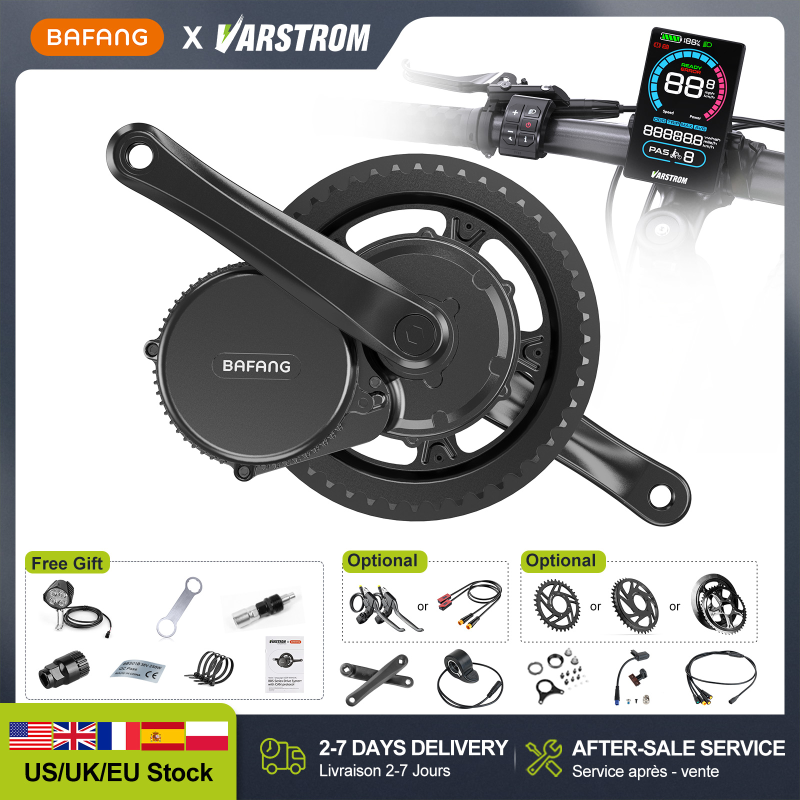[미국 주식] 바팡 48V 500W 750W 52V 1 - Bafang Bbshd 1000W Conversion Kit 리뷰 및 가격