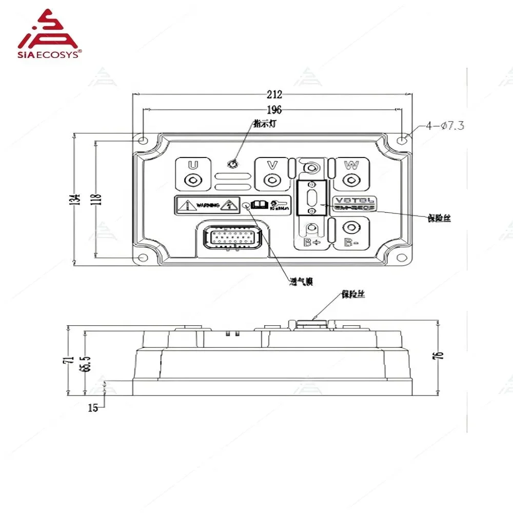 골드셀러Votol EM260SGTP-CAN-96V 고출 - Programmable Bldc Motor Controller 96V 리뷰 및 가격
